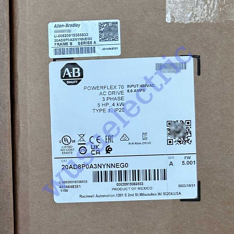 Allen Bradley 20AD8P0A3NYNNEG0