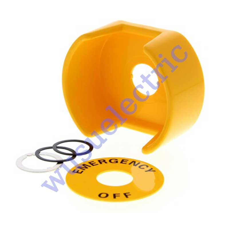 Omron A22Z-EG1 Emergency stop button cover