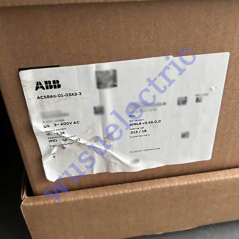 ABB ACS880-01-03A3-3 wall-mounted single drive